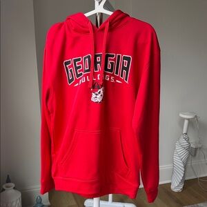 Georgia Bulldogs Red Hoodie medium